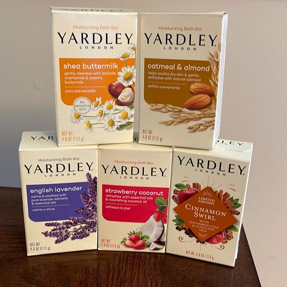 Yardley Other - NWT bundle of Yardley soaps (5 total)